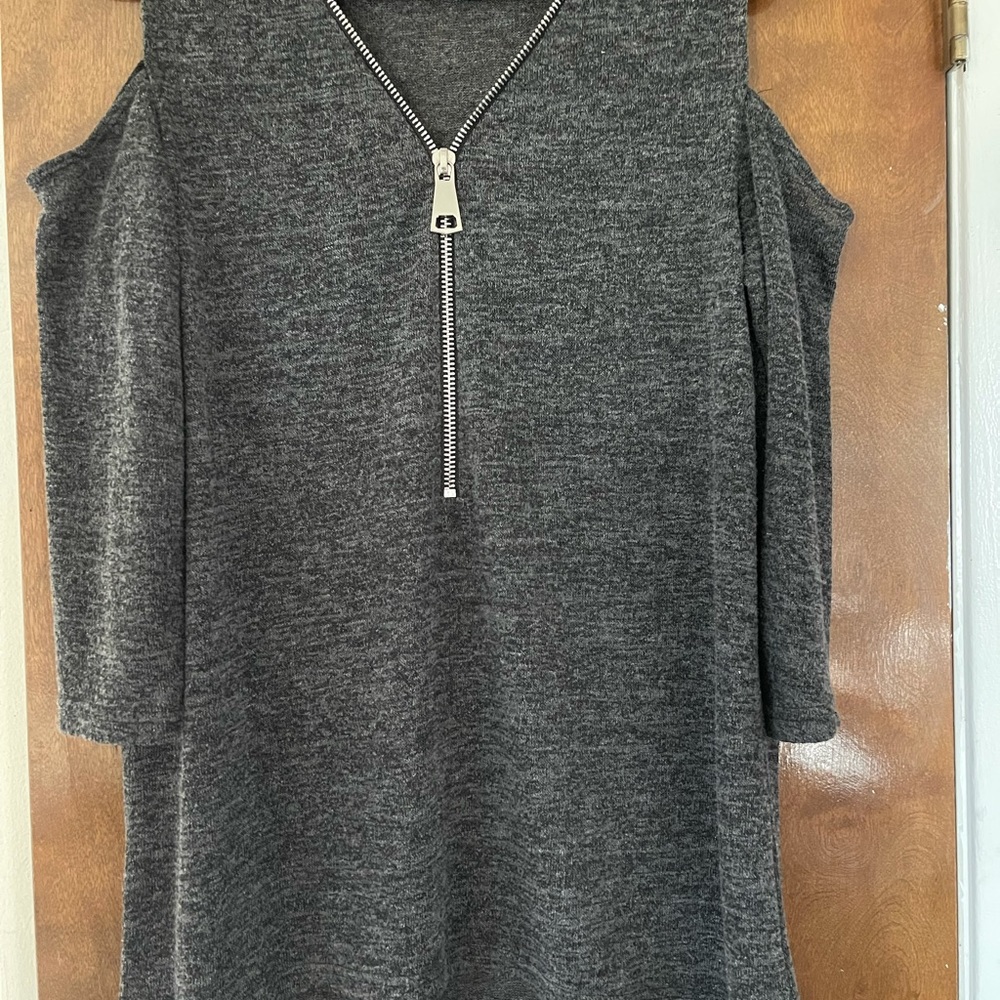 Cold Shoulder Sweater